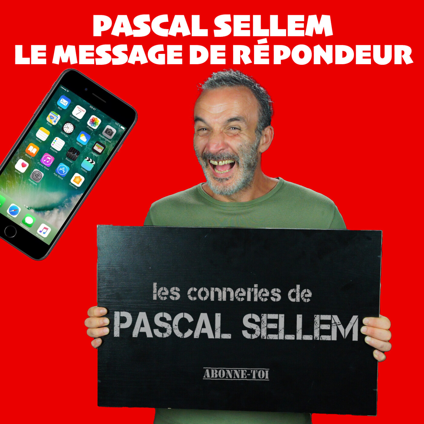 ☎️ Pascal Sellem vous enregistre votre message de répondeur 🔴 Canular Pascal Sellem 🔴 PODCAST