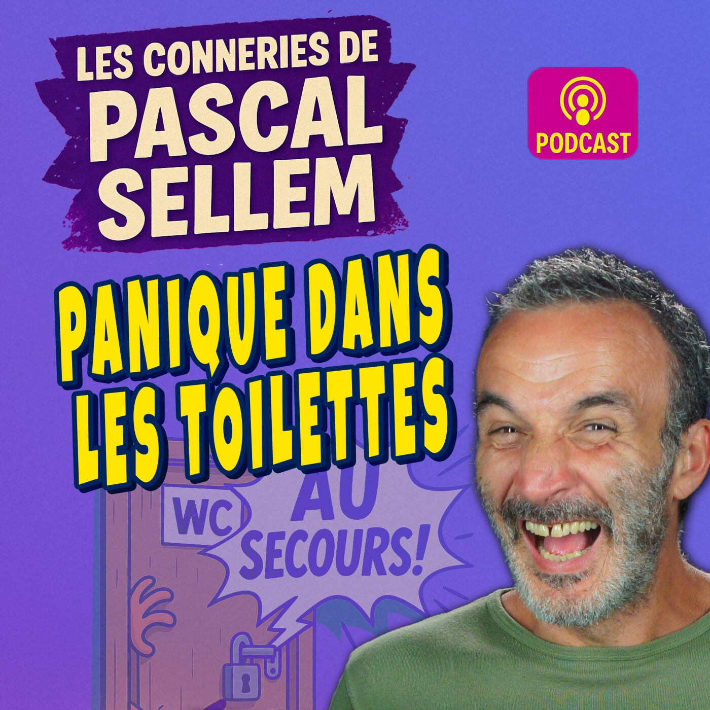 😱 Bloqué dans les toilettes, c’est la panique 🤣 Pascal Sellem #Humour