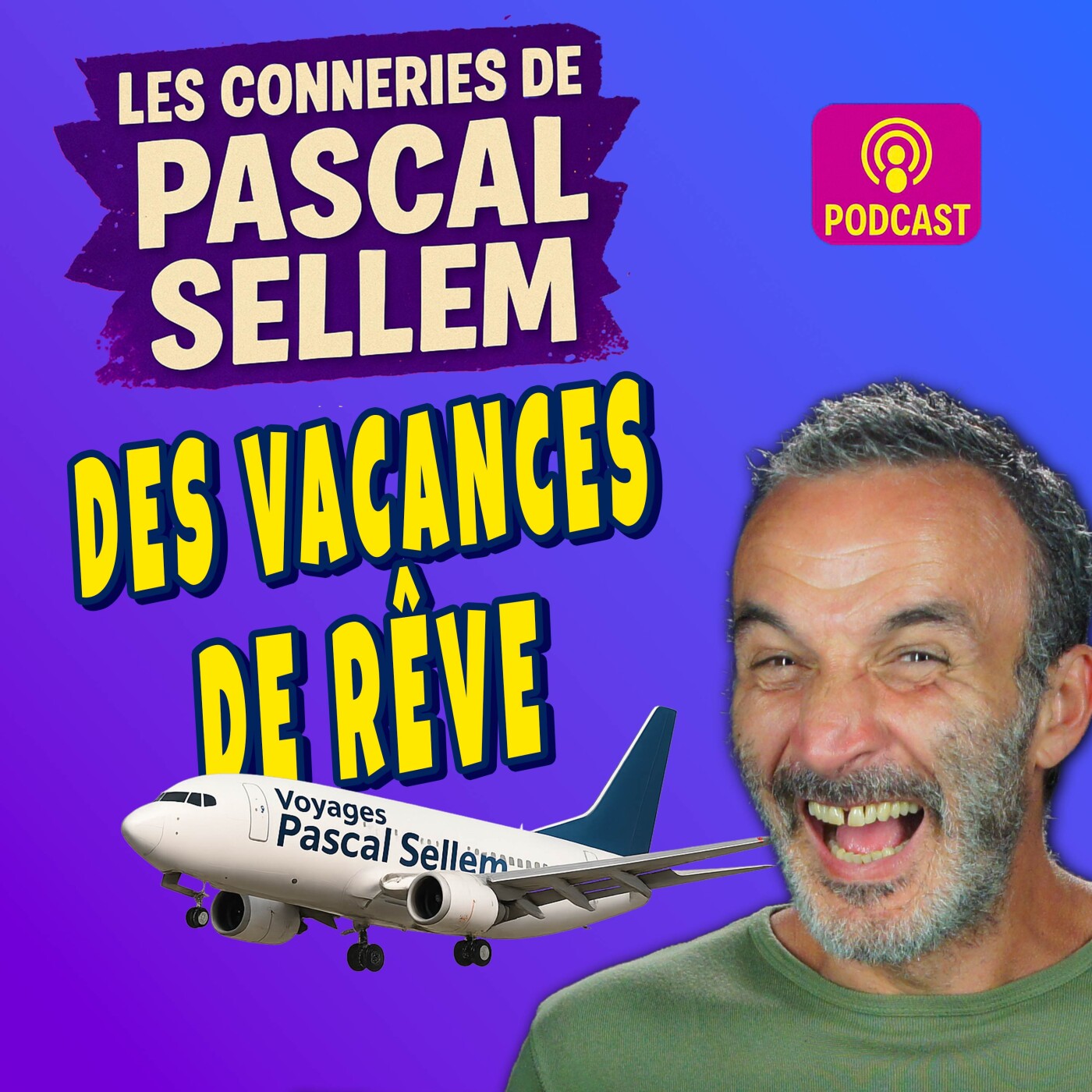 ✈️ Je vous prépare des vacances de rêve 🤣 Pascal Sellem #humour