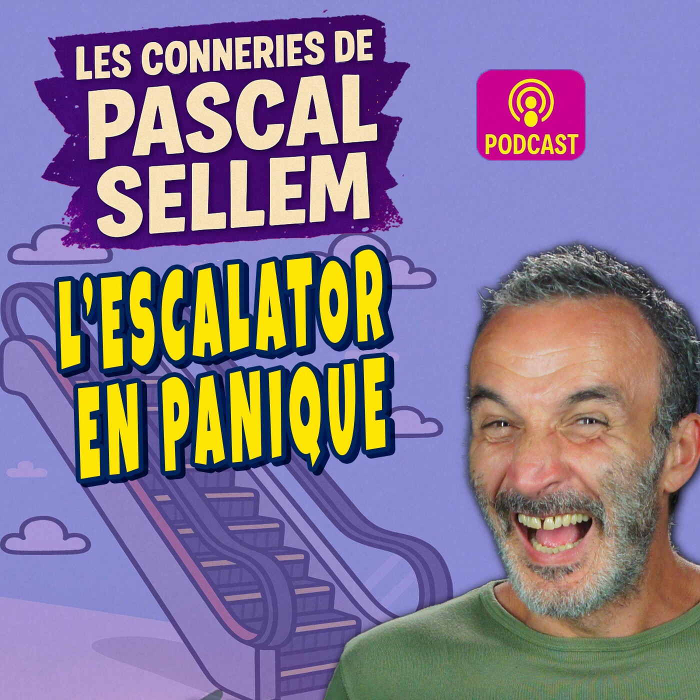 🩼 Panique dans l’escalator 🤣 Pascal Sellem #Humour
