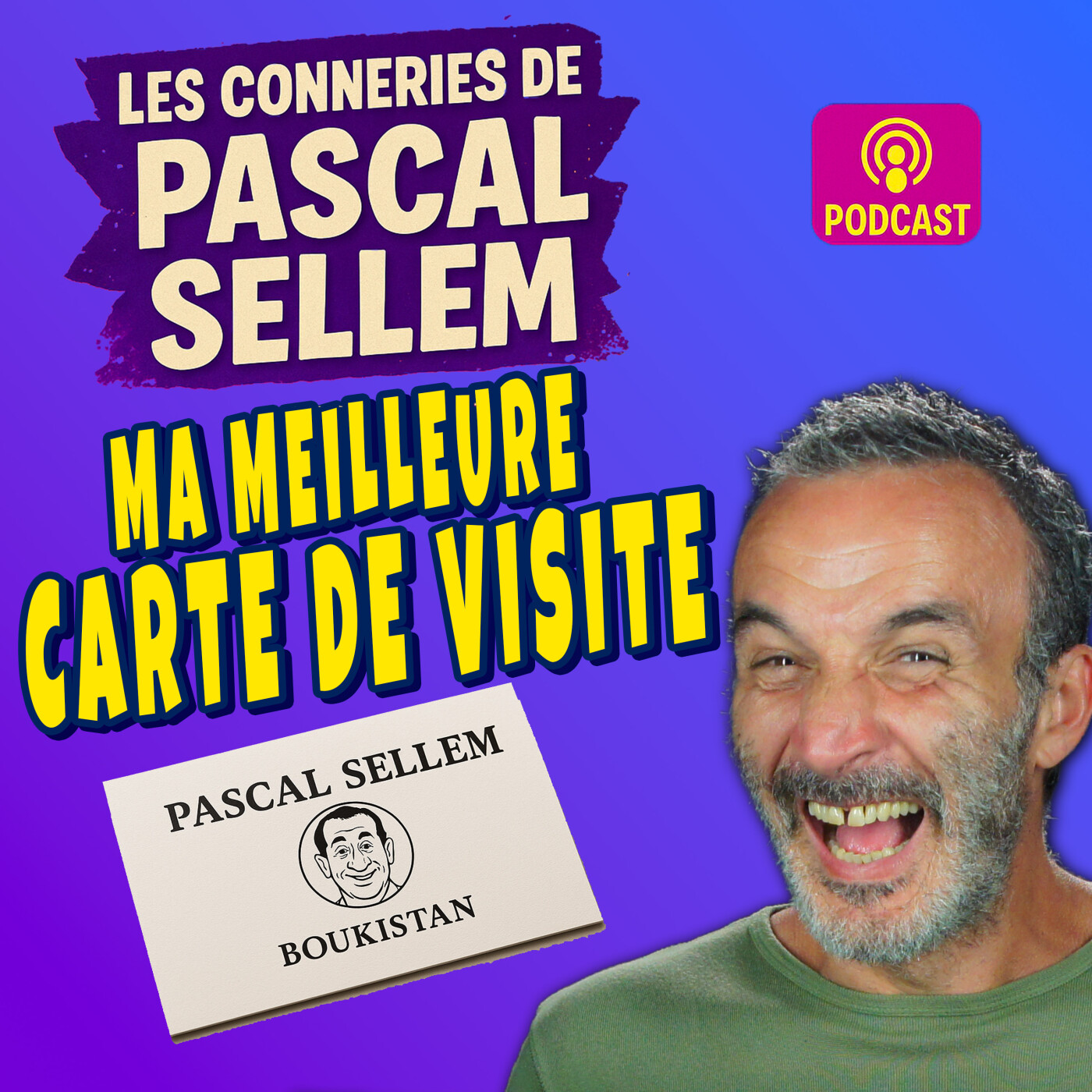 😂 Faire une carte de visite, mission impossible ! ★ Canular Pascal Sellem