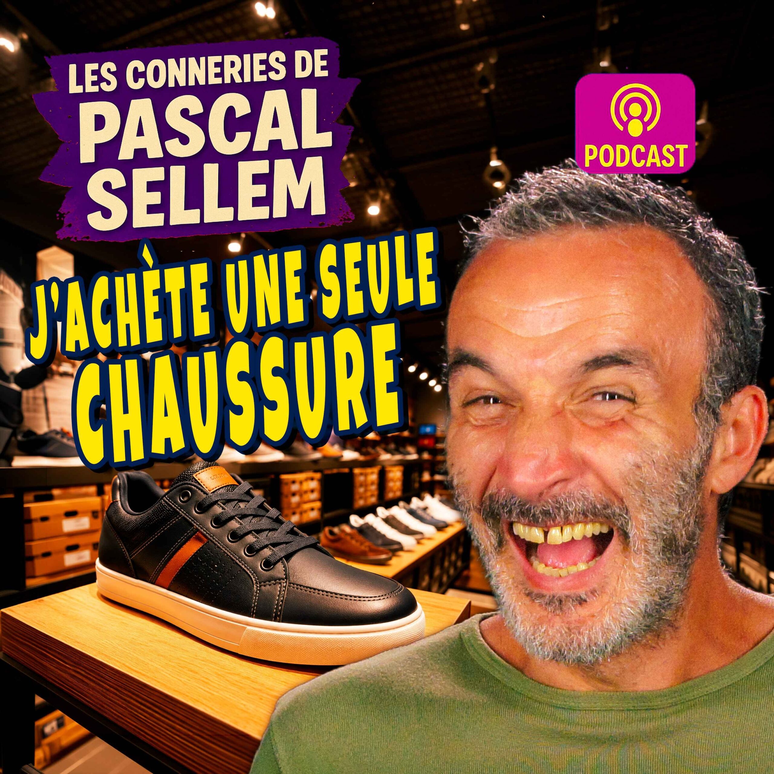 Pourquoi payer deux chaussures quand j’ai qu’un pied valide ?